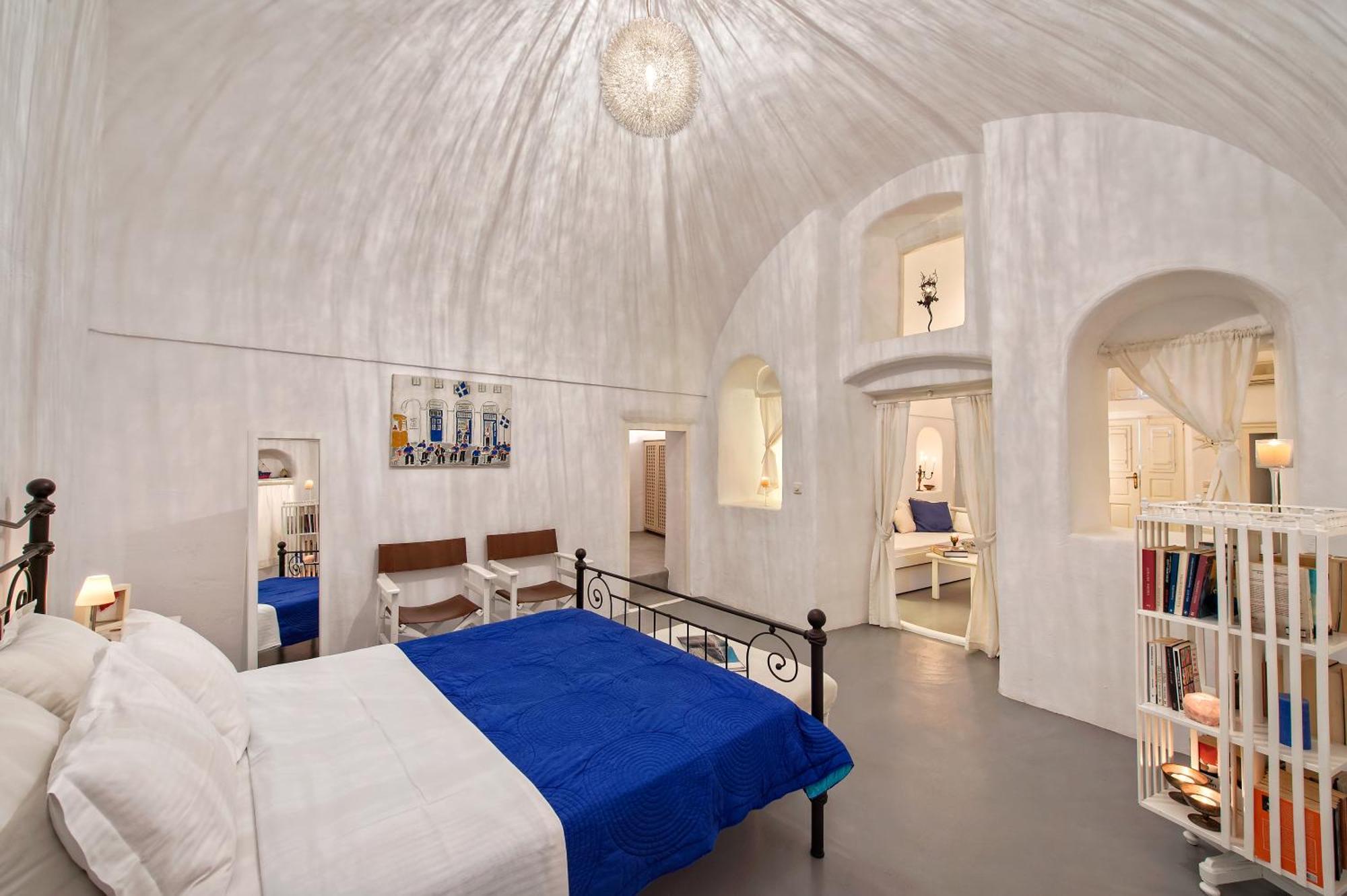 White Cave Private Villa Pýrgos Buitenkant foto