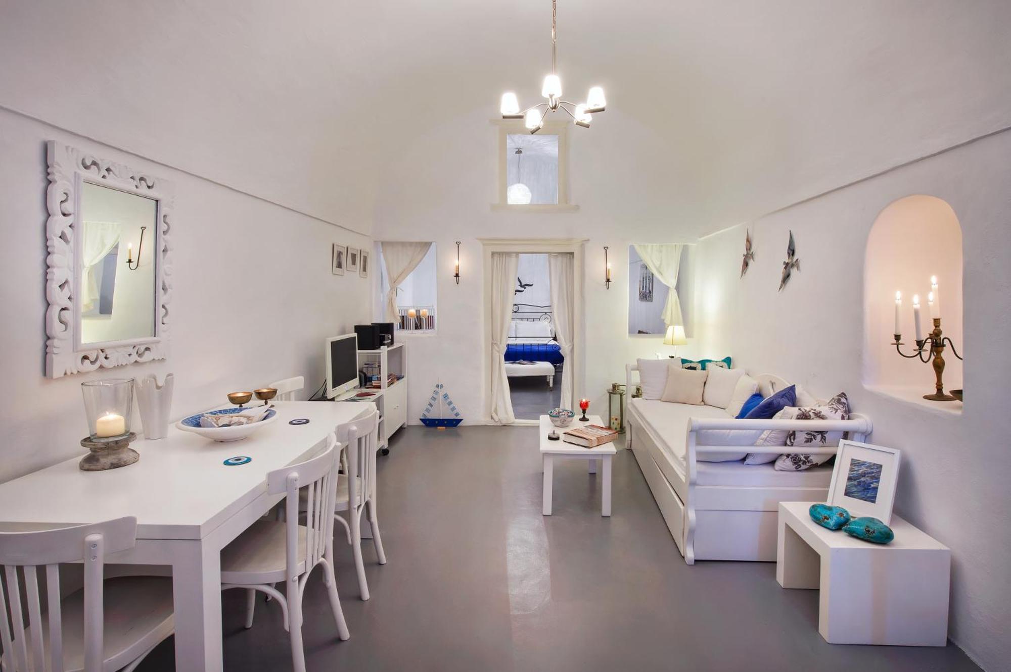 White Cave Private Villa Pýrgos Buitenkant foto