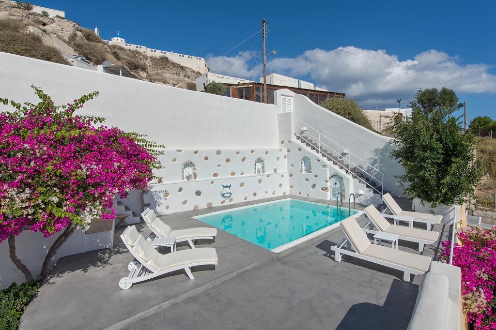 White Cave Private Villa Pýrgos Buitenkant foto