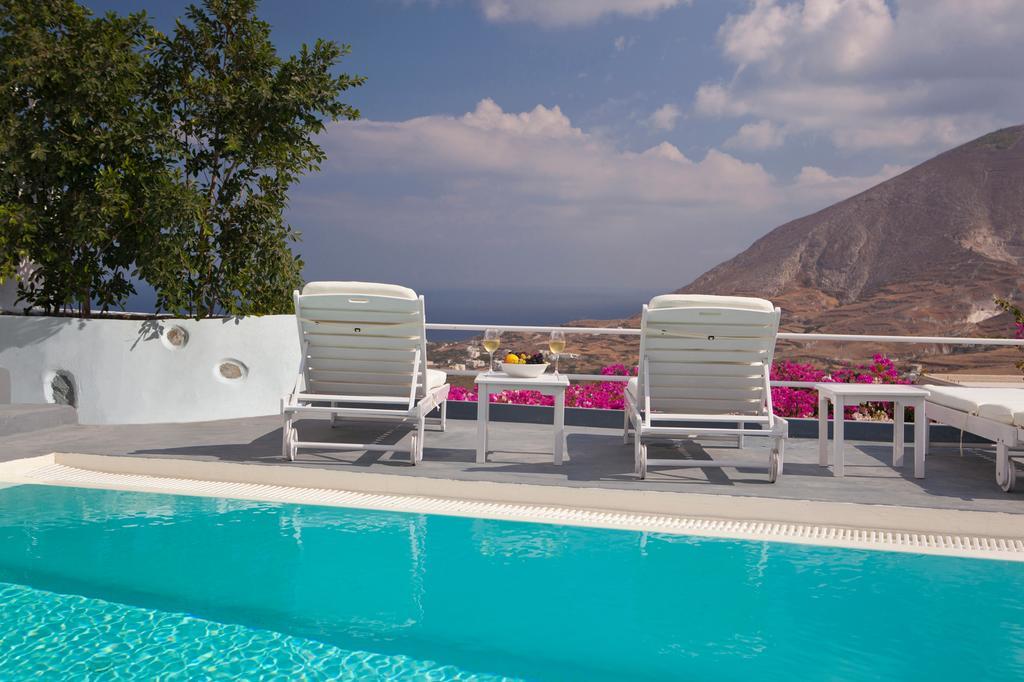 White Cave Private Villa Pýrgos Kamer foto