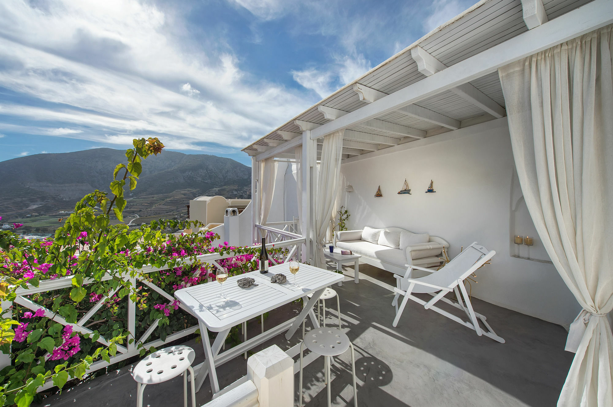 White Cave Private Villa Pýrgos Buitenkant foto