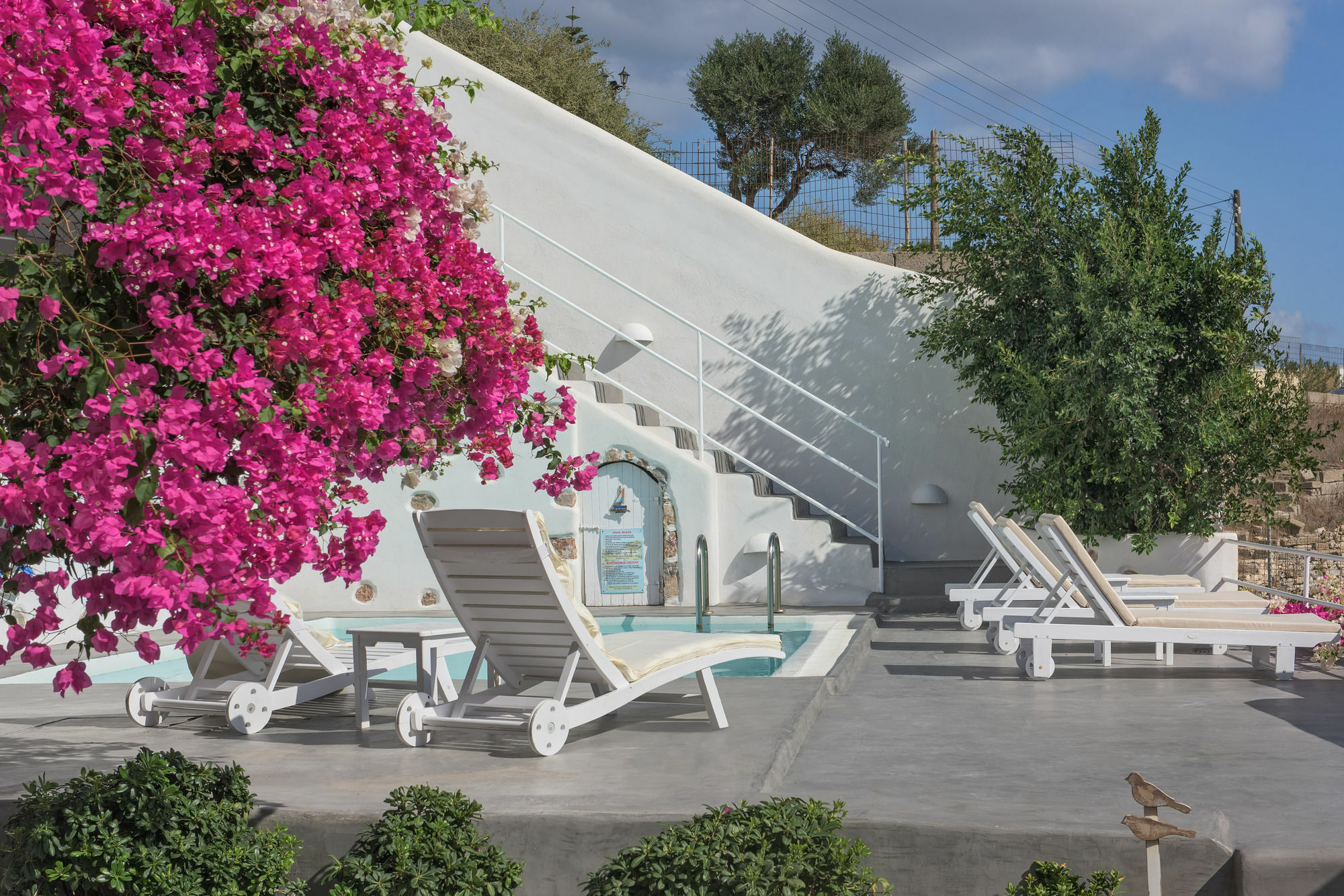 White Cave Private Villa Pýrgos Buitenkant foto